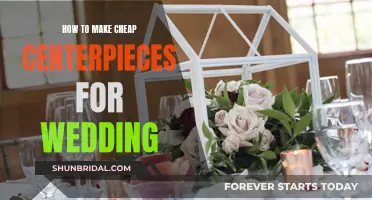 Creative DIY Wedding Centerpieces on a Budget