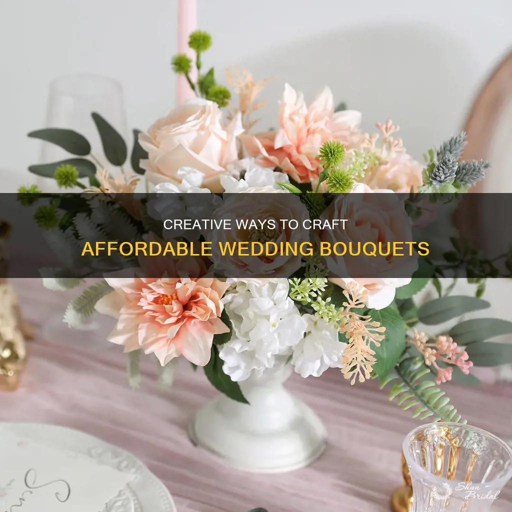 how to make cheap wedding bouquets