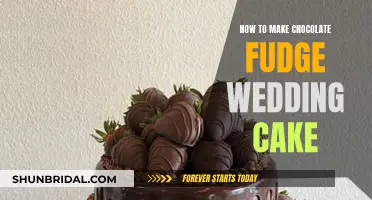 Creating a Chocolate Fudge Wedding Cake Masterpiece