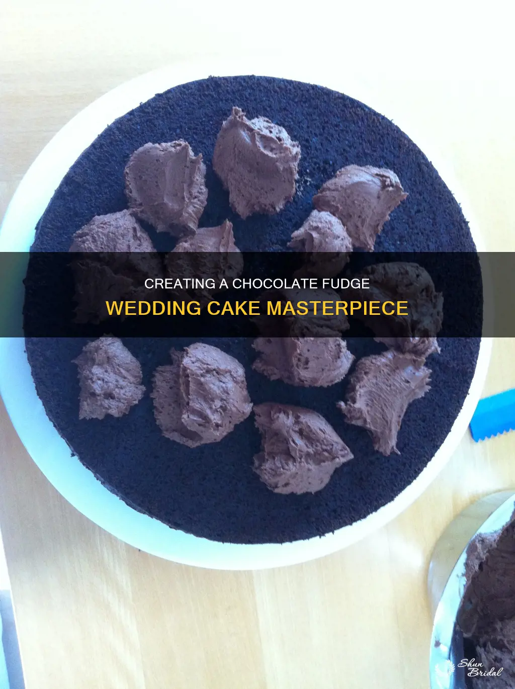 how to make chocolate fudge wedding cake