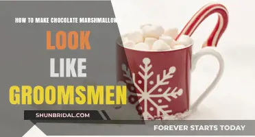 Crafting Groomsmen-Inspired Chocolate Marshmallows: A Creative DIY Guide