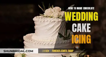 Creating Rich Chocolate Wedding Cake Icing