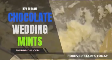 Creating Delicious Chocolate Wedding Mints: A Step-by-Step Guide