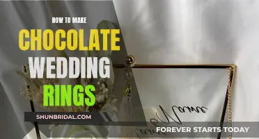 Crafting Chocolate Wedding Rings: A Step-by-Step Guide