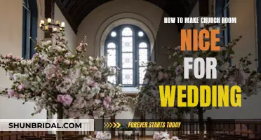 Creating a Beautiful Wedding Space in Your Church