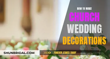 Creative Church Wedding Decor: A Guide for Couples