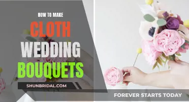 Create Your Own Wedding Bouquet with Fabric Flowers