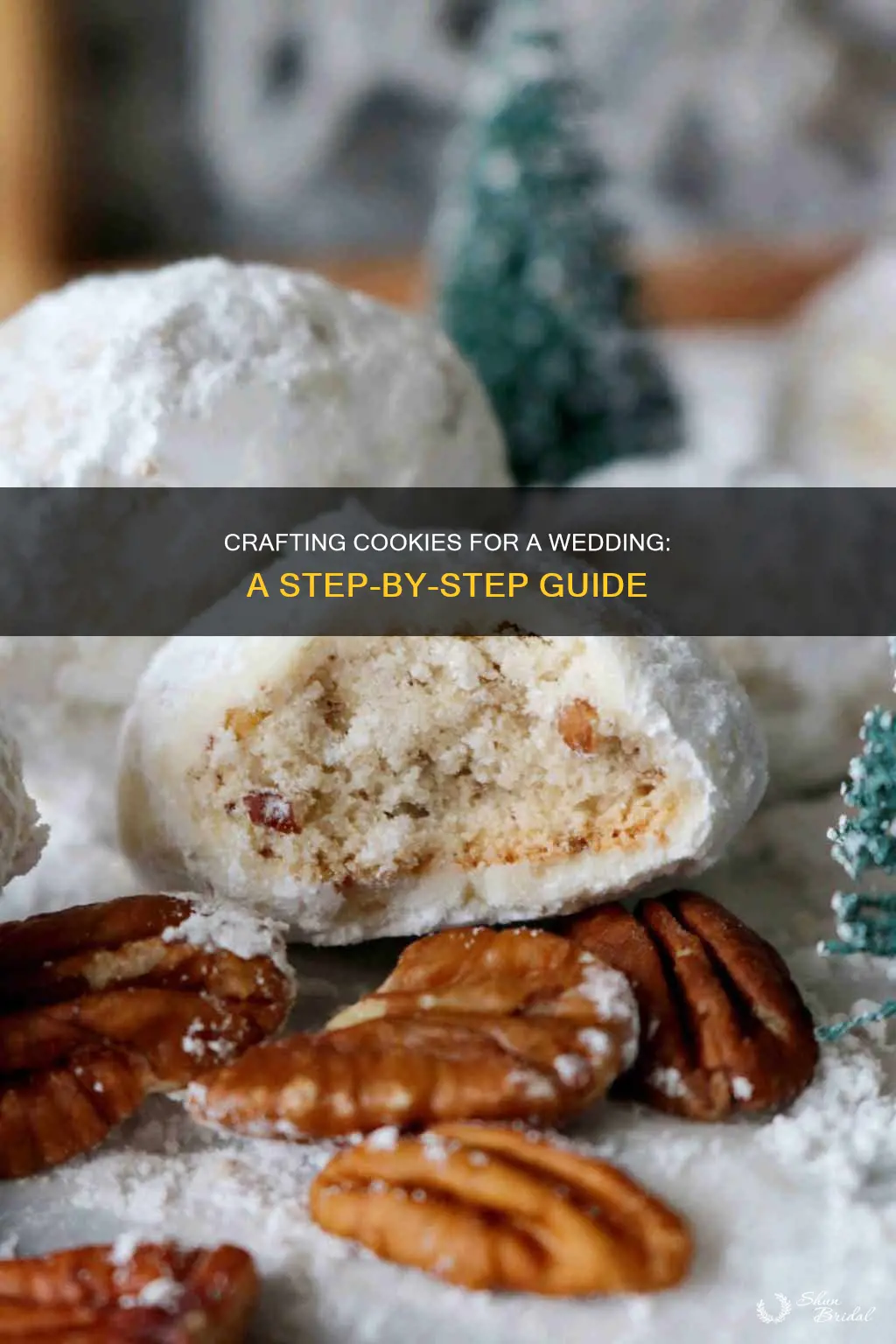 how to make cookies for a wedding