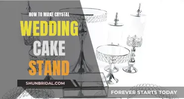 Creating a Crystal Wedding Cake Stand: Step-by-Step Guide