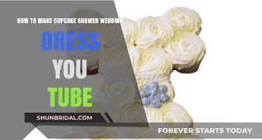 Create a Cupcake Wedding Dress with this YouTube Tutorial