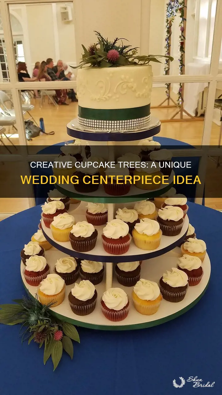 how to make cupcake trees for weddings