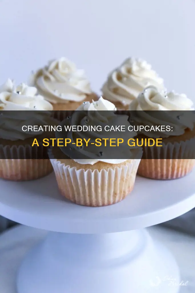 how to make cupcakes taste like wedding cake