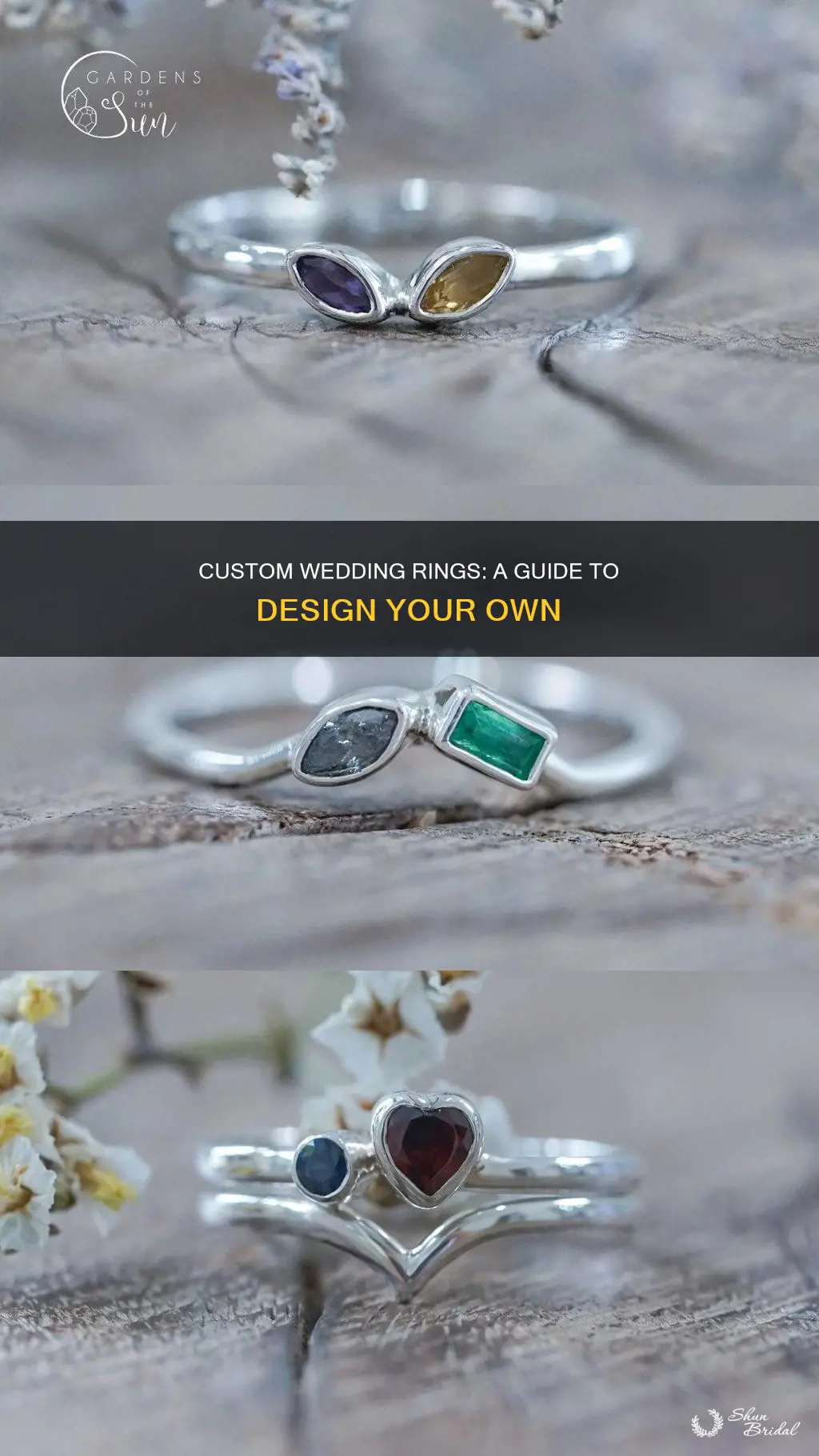 how to make custom wedding ring