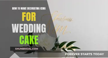 Creating Wedding Cake Icing: A Step-by-Step Guide