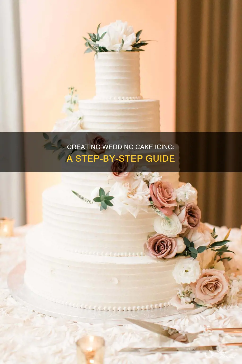 how to make decorating icing for wedding cake