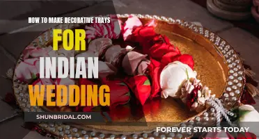 Creating Decorative Trays for a Vibrant Indian Wedding