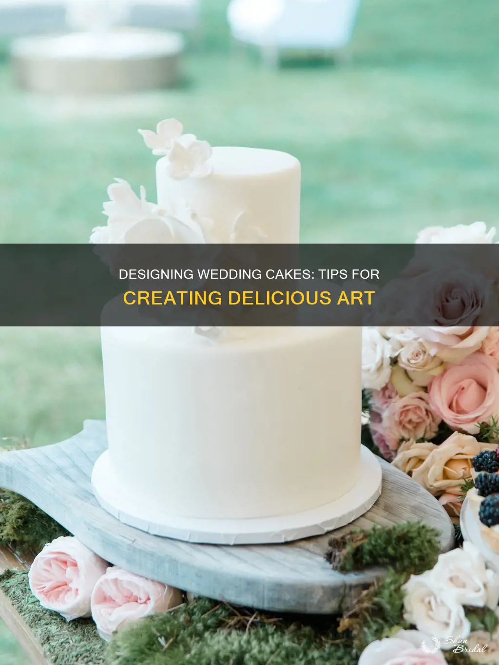 how to make designs on wedding cakes