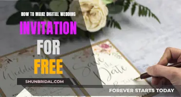 Create Stunning Digital Wedding Invites for Free