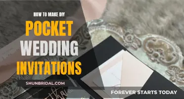 Creating Personalized Pocket Wedding Invitations at Home