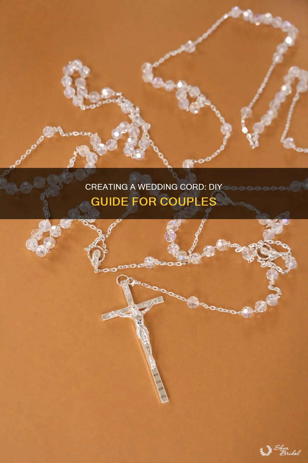 how to make diy wedding cord