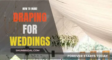 Draping Weddings: Creative Fabric Techniques for Your Big Day