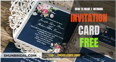 Designing Your Own Wedding Invitation Card for Free