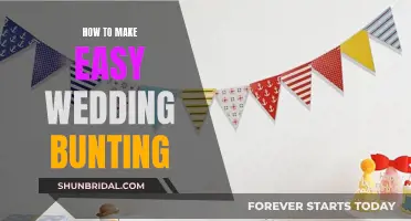 Create Wedding Bunting Easily with These Simple Steps