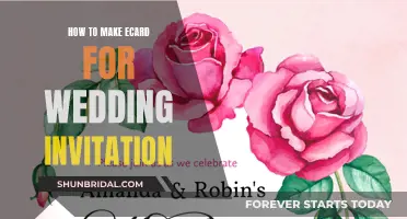 Designing Your Own Wedding E-Card Invitations