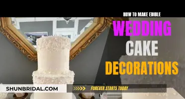 Creating Edible Wedding Cake Decorations: A Step-by-Step Guide