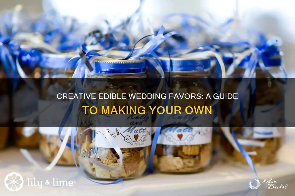 how to make edible wedding favors