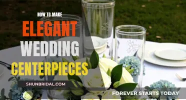 Creating Stunning, Elegant Wedding Centerpieces: A Step-by-Step Guide