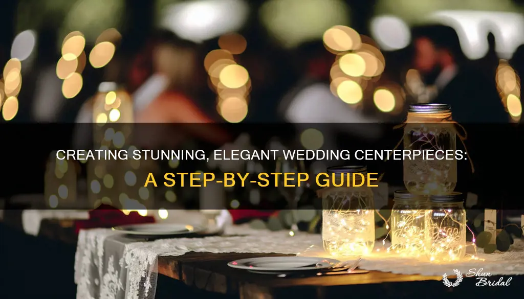 how to make elegant wedding centerpieces