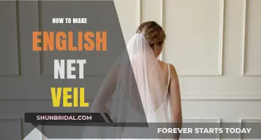 Crafting a Delicate English Net Veil: A Step-by-Step DIY Guide