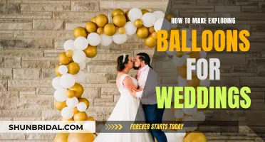 Exploding Balloons: Creative Wedding Ideas and Guide