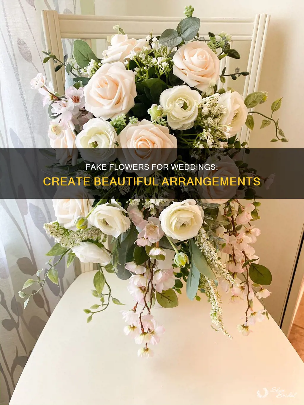 how to make fake flower arrangements for weddings