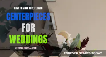 Creating Stunning Faux Floral Wedding Centerpieces