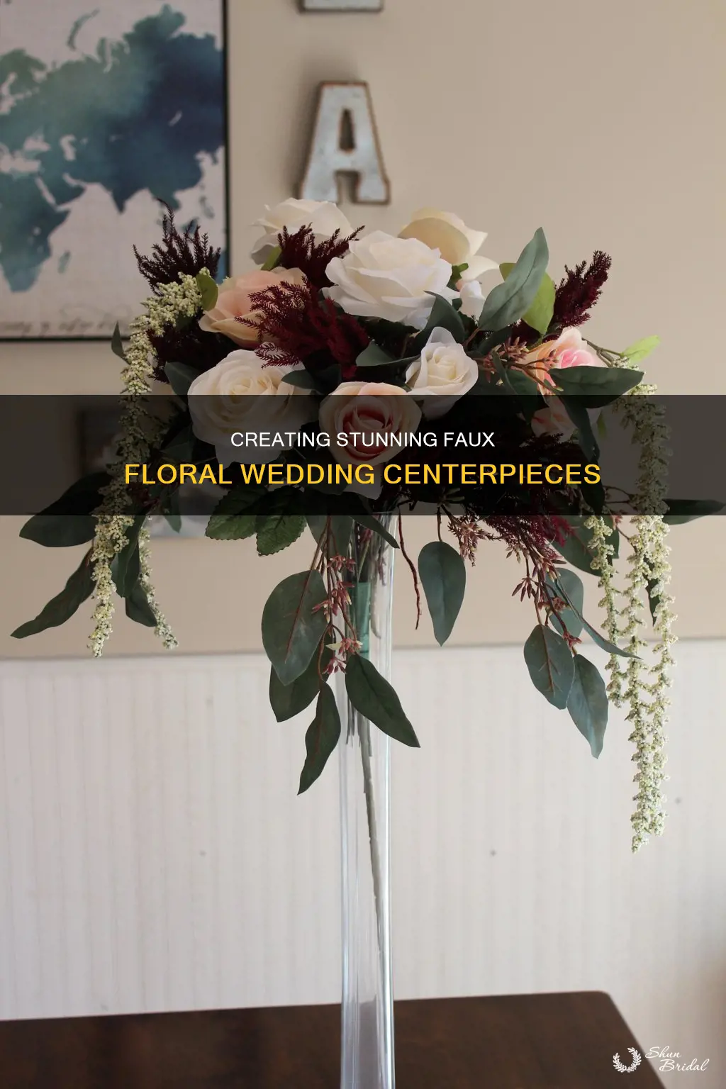 how to make fake flower centerpieces for weddings