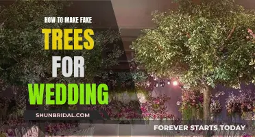 Creating Wedding Faux Trees: A Step-by-Step Guide