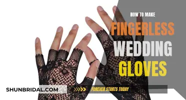 Creating Fingerless Wedding Gloves: A Step-by-Step Guide