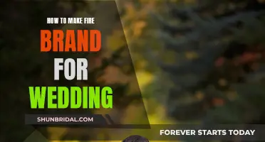 Creating a Memorable Wedding Fire Brand