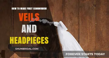 Crafting First Communion Veils: DIY Headpiece Tutorial for Beginners