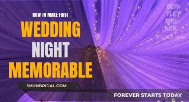 Creating Memorable First Wedding Night Moments