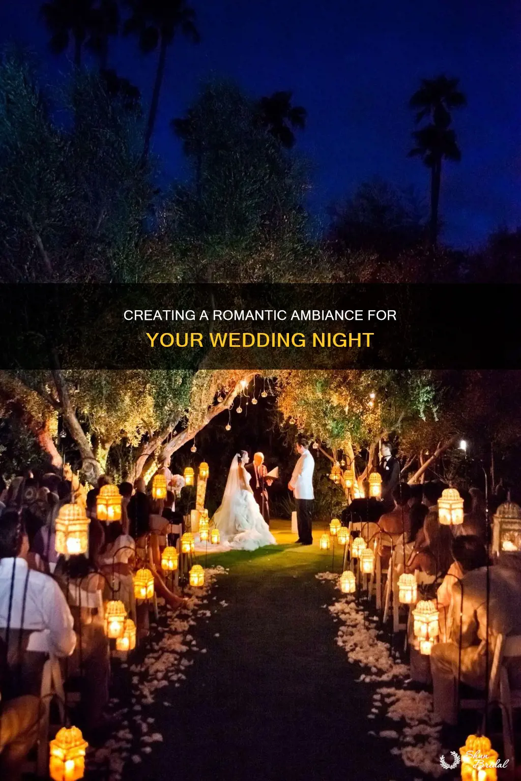 how to make first wedding night romantic