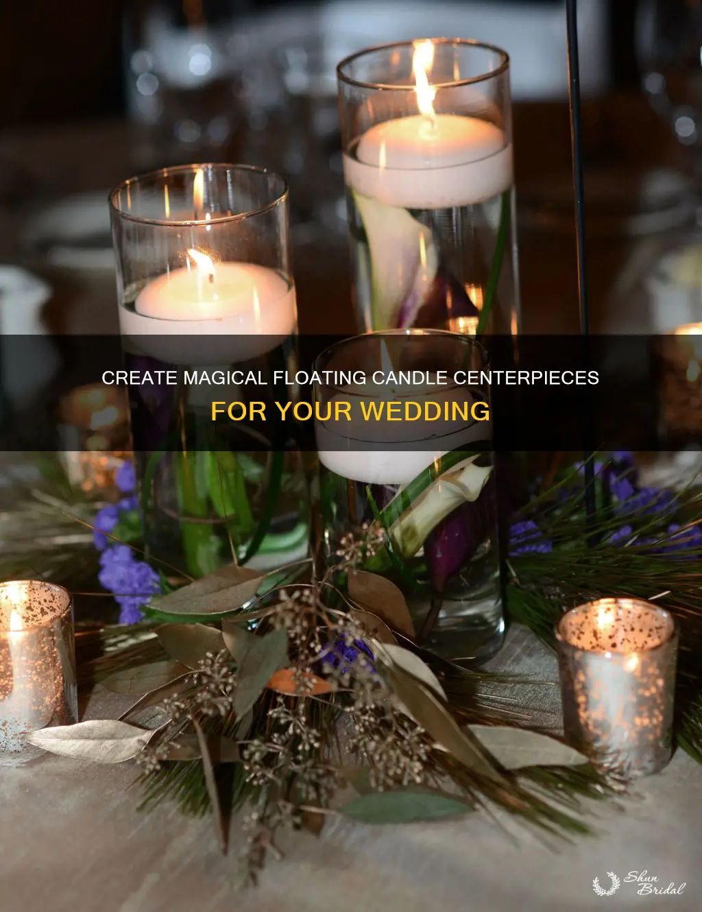 how to make floating candle centerpieces for weddings