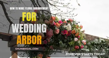 Wedding Arbor Floral Arrangements: A Step-by-Step Guide