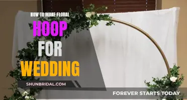 Creating Wedding Floral Hoops: A Step-by-Step Guide