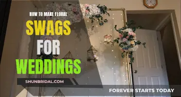 Create Beautiful Floral Swags for Your Wedding Day