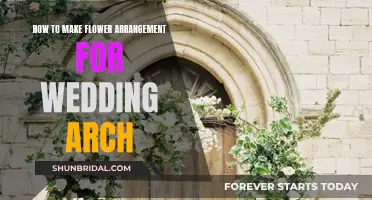 Designing Wedding Arches: Floral Arrangements, a Step-by-Step Guide