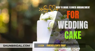 Wedding Cake Flower Arrangements: A Step-by-Step Guide