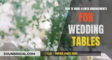 Creating Wedding Table Flower Arrangements: A Step-by-Step Guide